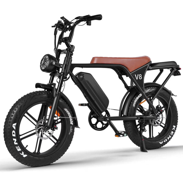 VTOKW Electric Bike for Adults, 1000W Peak Motor Adult Electric Bicycle, 48V 15Ah Battery, Up to 31MPH, 20'' Fat Tire Ebike, Dual Disc Brakes Mountain Bike for Cycling, 7 Speed E Bike, E-bike UL2849