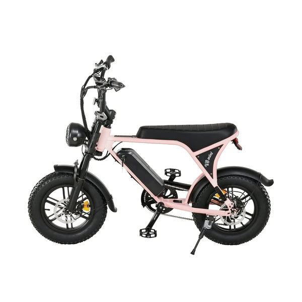 VTOKW Electric Bike for Adults, 500W Electric Bicycles with 36V 10.4Ah Battery, 16" Fat Tire Ebike, 20MPH E-Bike, E Bike for Adults UL2849