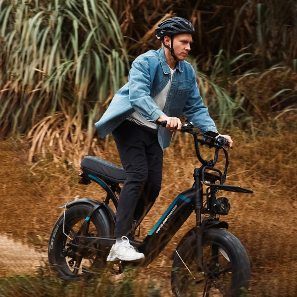 VTOKW Electric Bike for Adults, 750W Electric Bicycles, 20'' Fat Tire Ebike for Adults, 48V 20Ah Battery, 31 MPH Mountain Bike, Hydraulic Brake 7 Speed E-bike, Bicicleta Eléctrica para Adultos UL2849