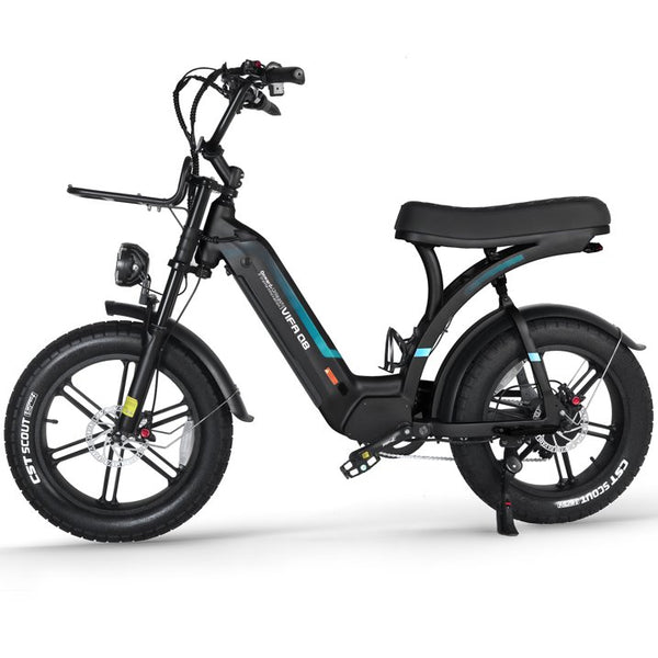 VTOKW Electric Bike for Adults, 750W Electric Bicycles, 20'' Fat Tire Ebike for Adults, 48V 20Ah Battery, 31 MPH Mountain Bike, Hydraulic Brake 7 Speed E-bike, Bicicleta Eléctrica para Adultos UL2849