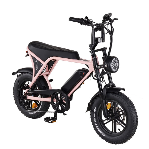 Electric Bike for Adults, 500W Electric Bicycles with 36V 10.4Ah Battery, 16" Fat Tire Ebike, 20MPH E-Bike, E Bike for Adults UL2849