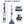 JYRUE Space Rocket Building Set, 846-Piece Large Space Launch Vehicle Model Building Blocks Kit with Display Base, DIY STEM Construction Toy for Kids, Teens and Adults, Ages 8+